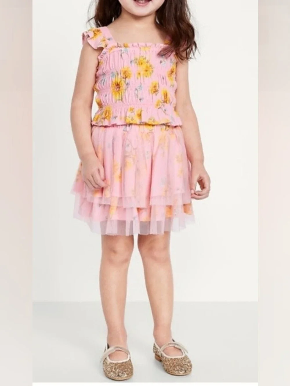 Sleeveless Ruffled Fit and Flare Dress Bundle Toddler Girls